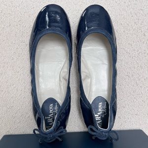 NEW Cole Haan Air Bacara Ballet Flats Blazer Blue Patent 6.5B